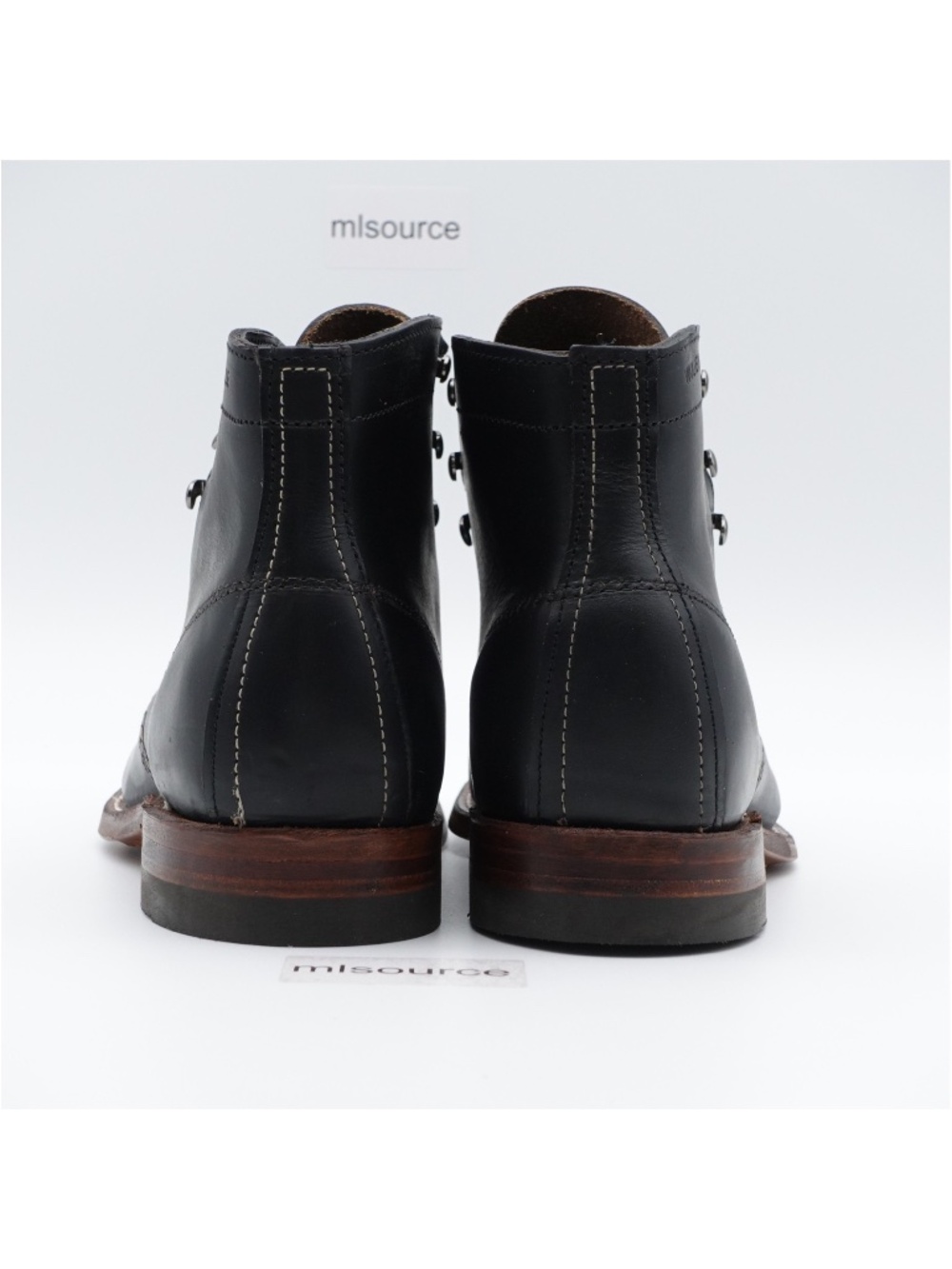 Wolverine 1000 Mile Men's Plain-Toe Original Made in USA Boots W05300 Black - Picture 7 of 14